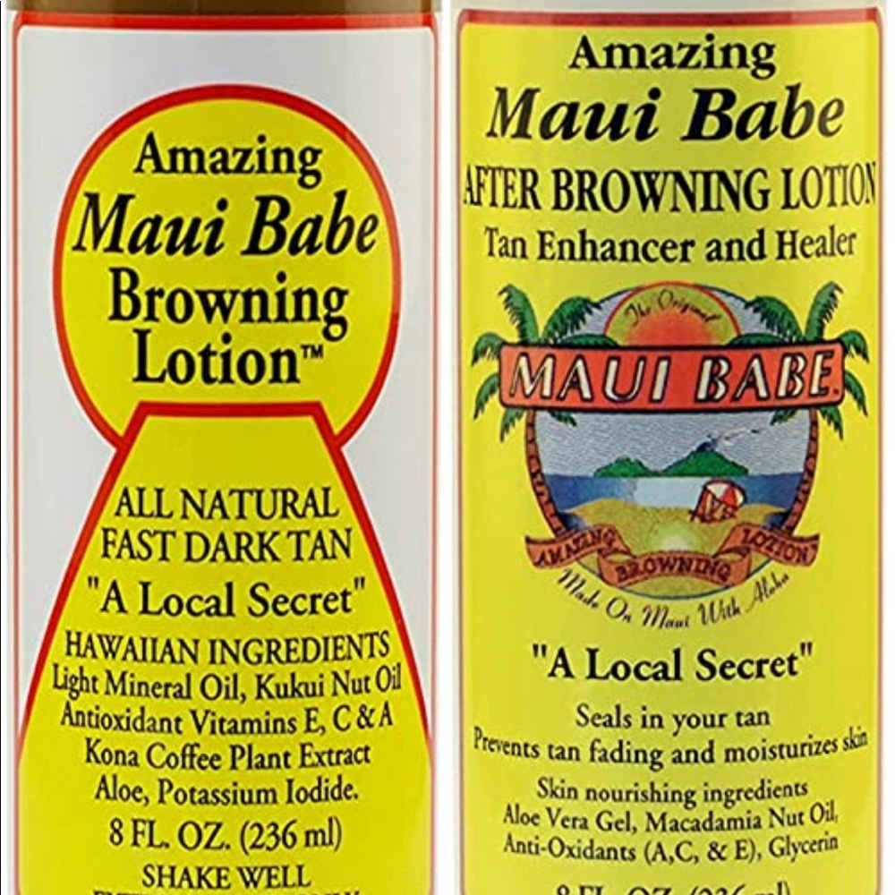Maui Babe Browning and After lotion 8oz